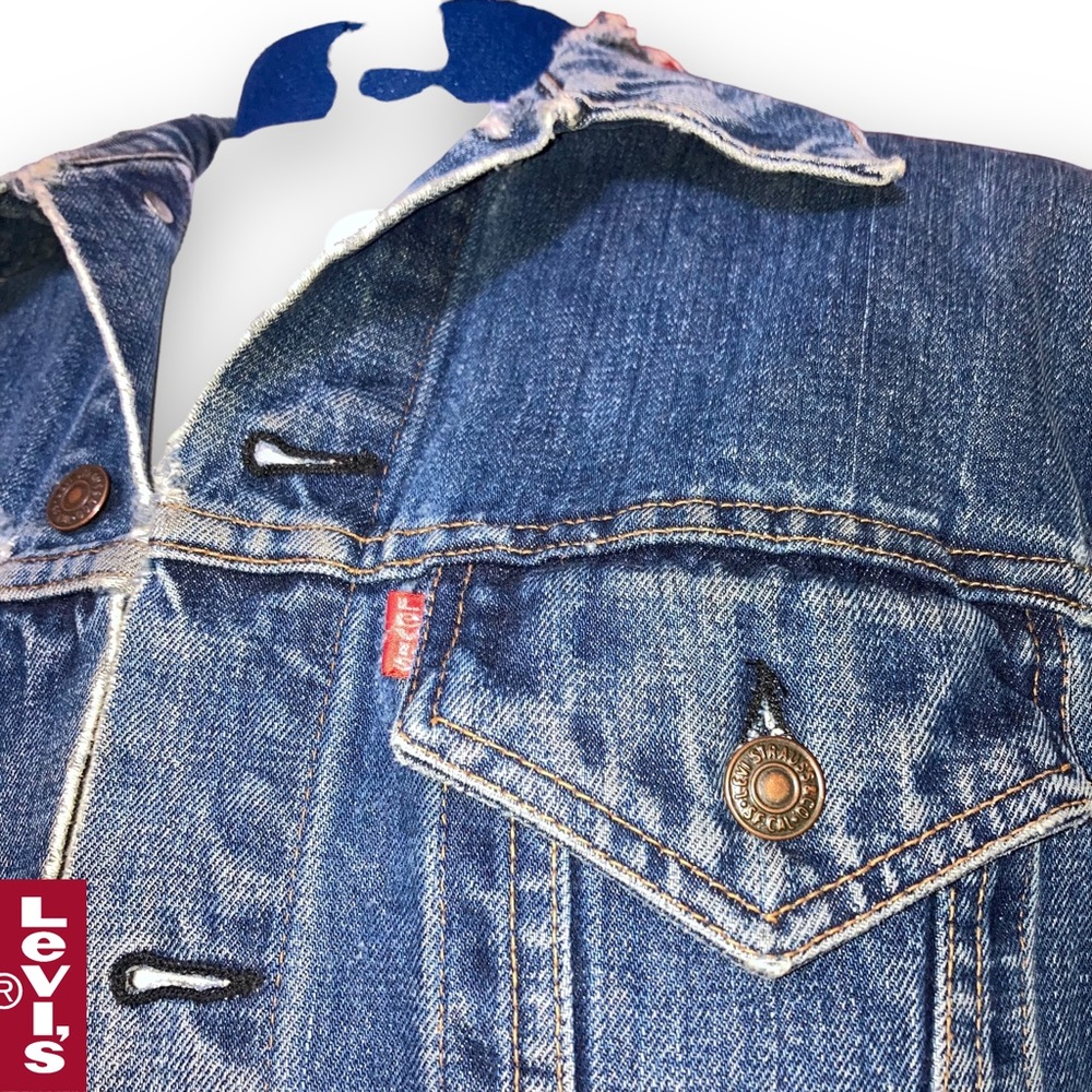 Vintage Levi’s Distressed 70’s Type 3 Tucker